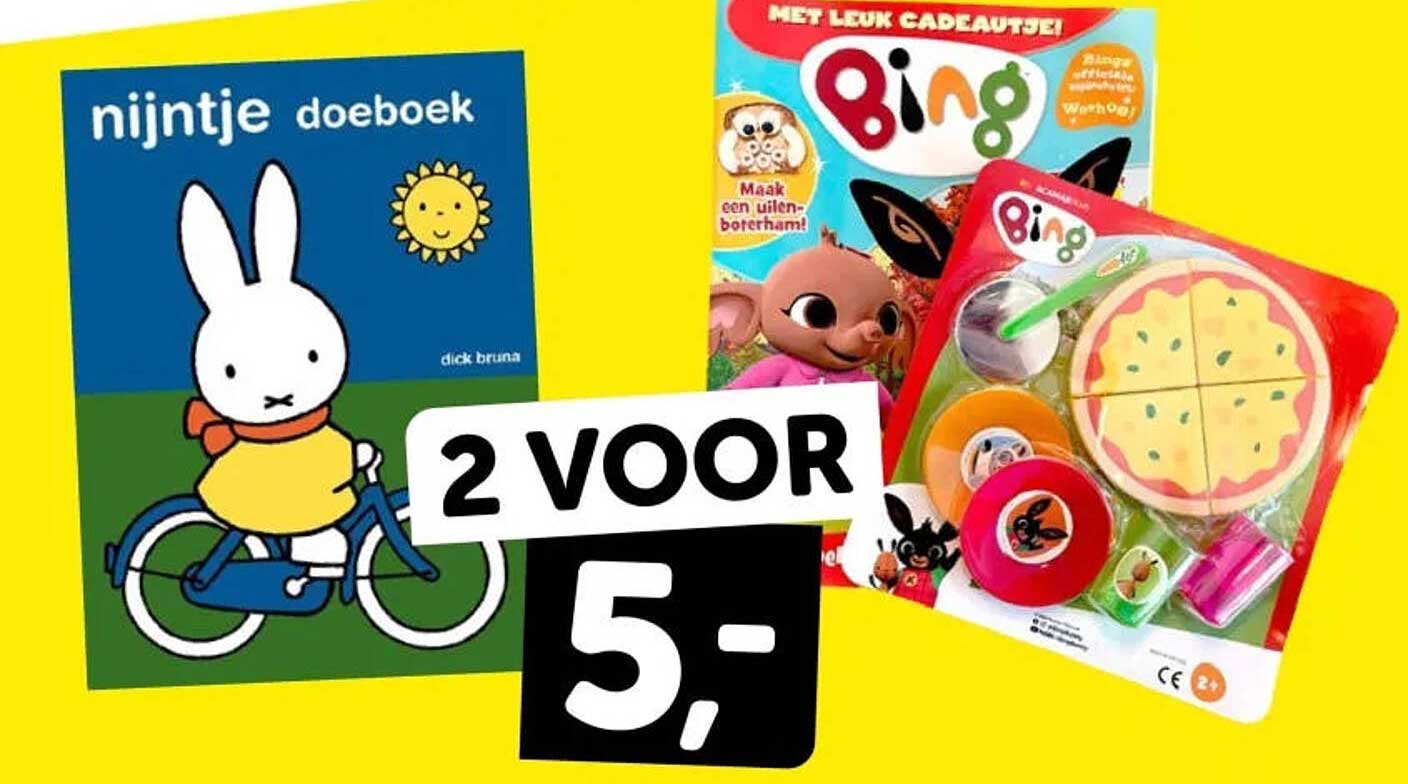 2 voor 5,-