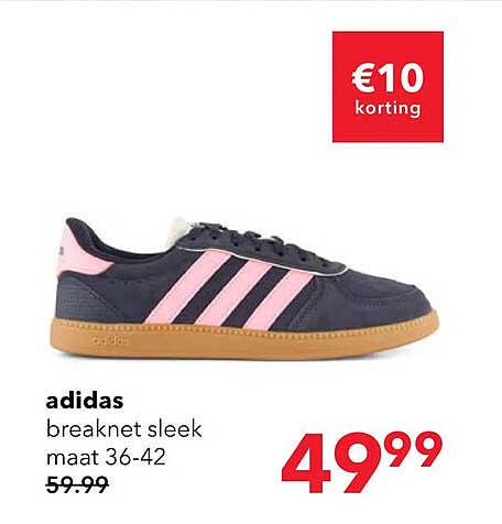 adidas breaknet sleek maat 36-42 €10 korting