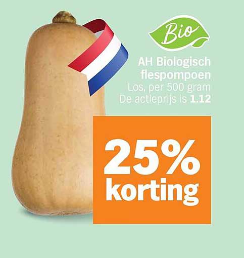 AH Biologisch flespompoen los, per 500 gram 25% korting