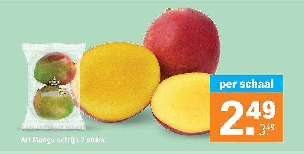 AH Mango eetrijp 2 stuks