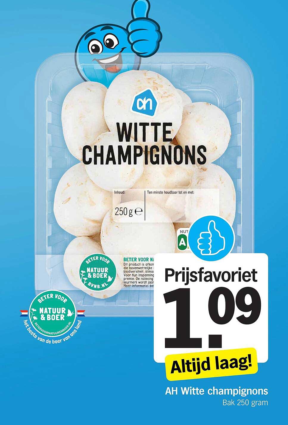 AH Witte champignons