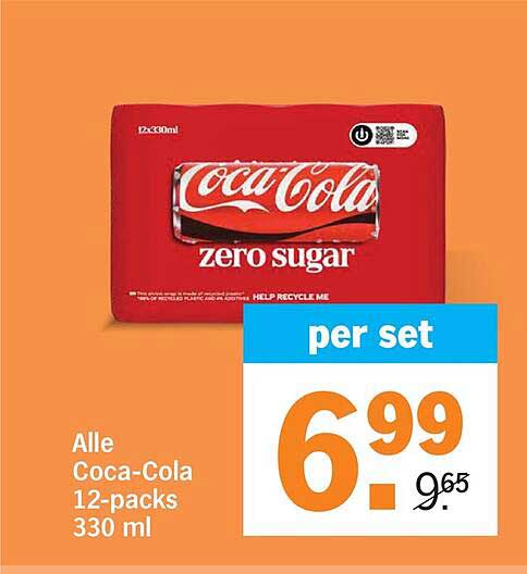 Alle Coca-Cola 12-packs 330 ml