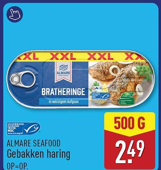 ALMARE SEAFOOD Gebakken haring