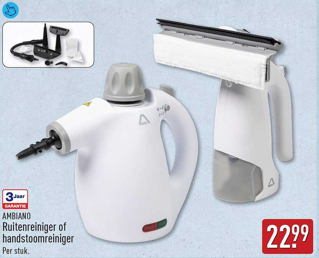 AMBIANO Ruitenreiniger of handstoomreiniger