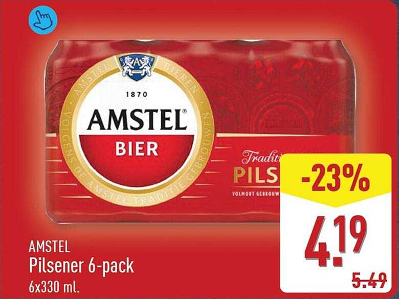 AMSTEL Pilsener 6-pack