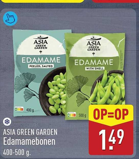 ASIA GREEN GARDEN Edamamebonen OP=OP