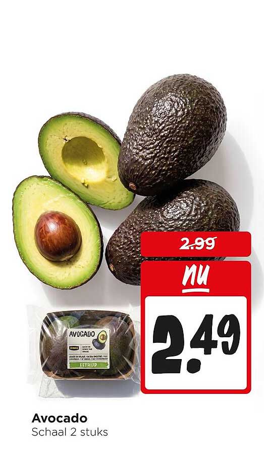 Avocado Schaal 2 stuks