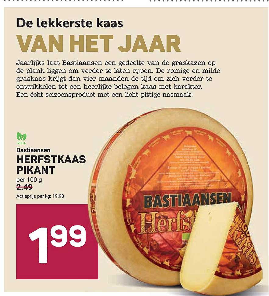 Bastiaansen HERFSTKAAS PIKANT