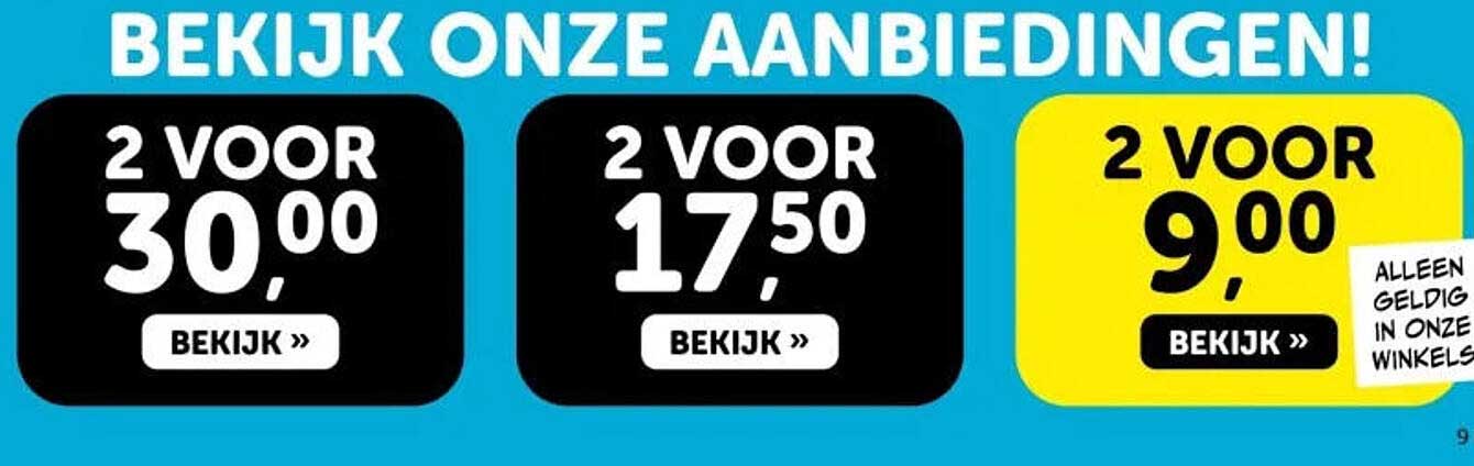 BEKIJK ONZE AANBIEDINGEN!
