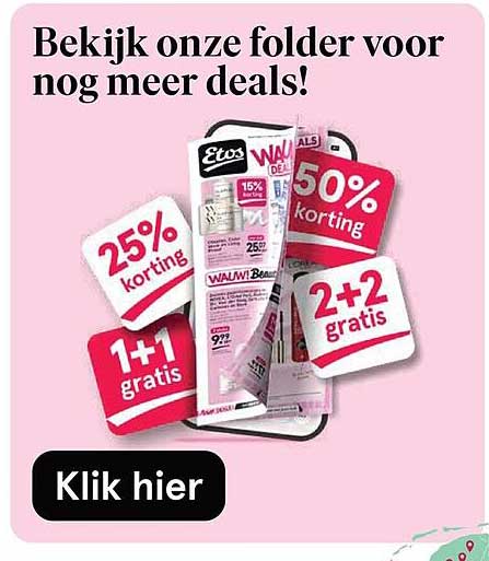 Bekijk onze folder voor nog meer deals!