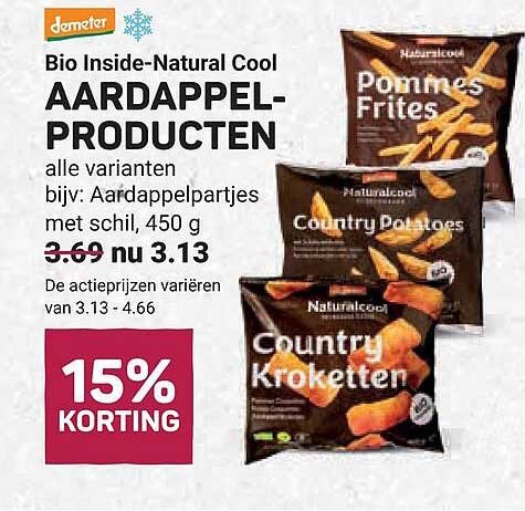 Bio Inside-Natural Cool AARDAPPEL-PRODUCTEN