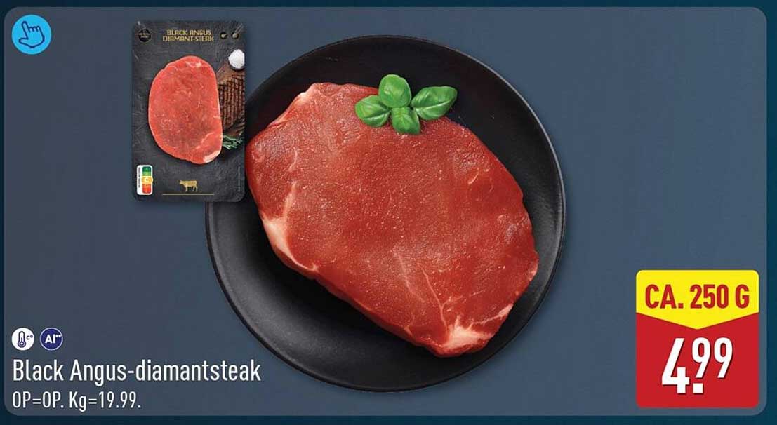 Black Angus-diamantsteak