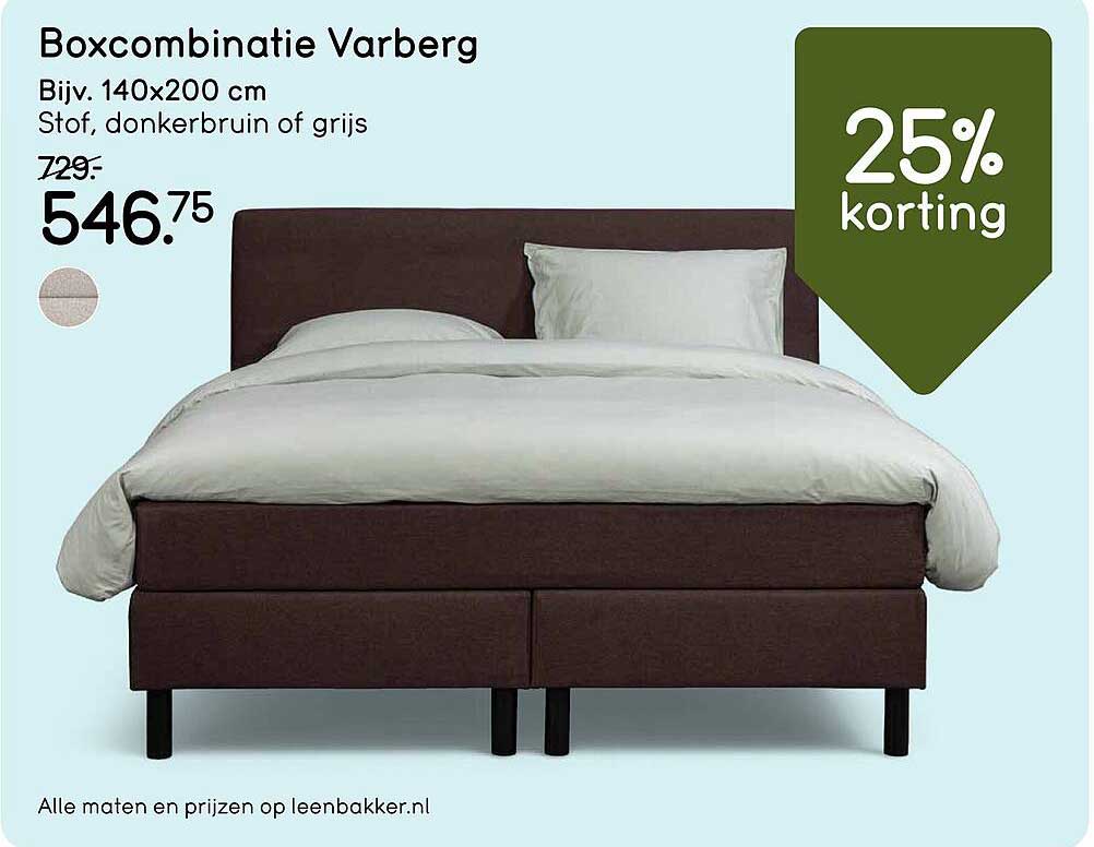 Boxcombinatie Varberg 25% korting