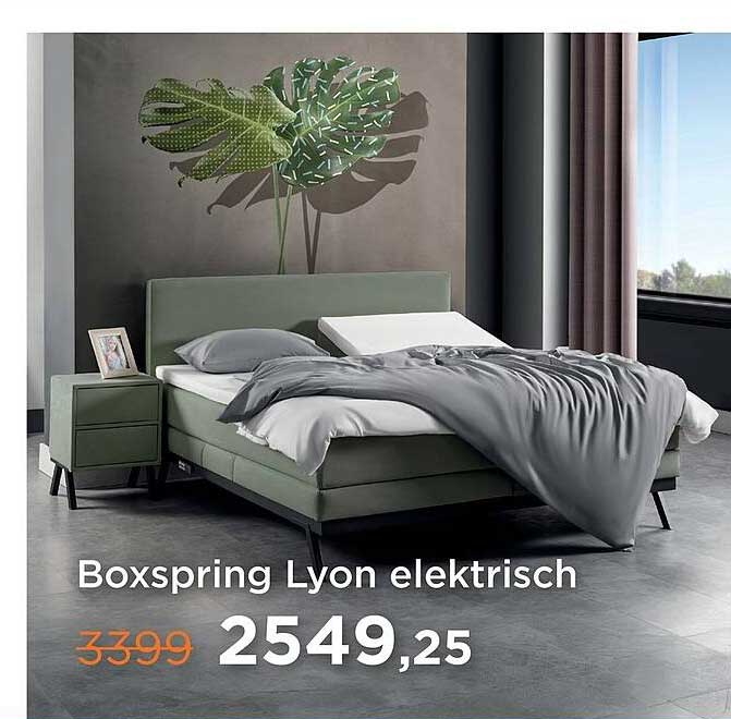 Boxspring Lyon elektrisch