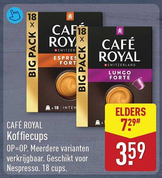 CAFÉ ROYAL Koffiecups