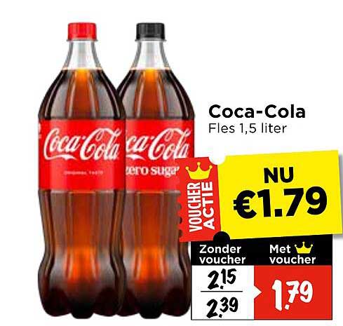 Coca-Cola Fles 1,5 liter