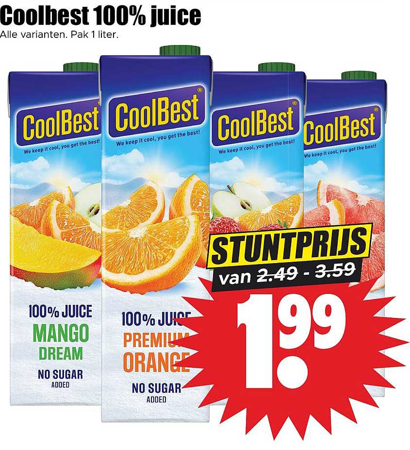 CoolBest 100% juice