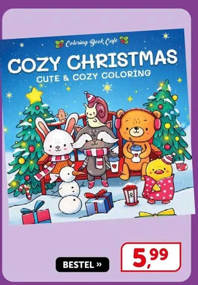 COZY CHRISTMAS CUTE & COZY COLORING