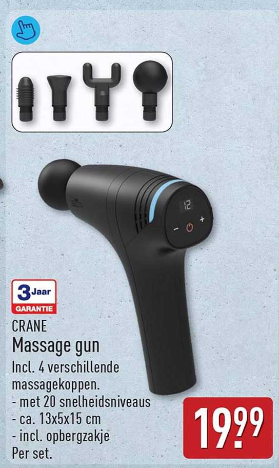 CRANE Massage gun