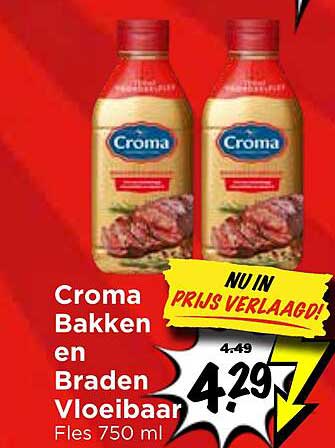 Croma Bakken en Braden Vloeibaar