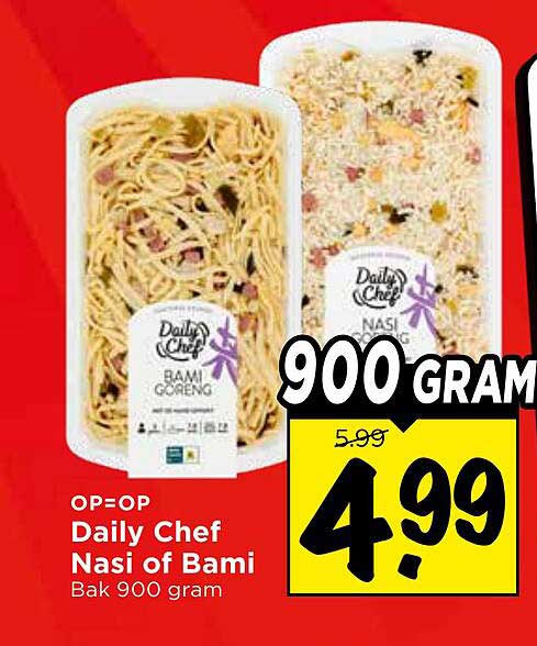 Daily Chef Nasi of Bami Bak 900 gram