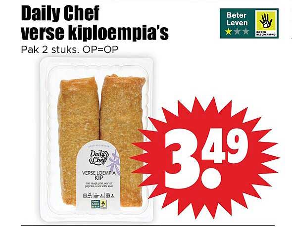 Daily Chef verse kiploempia's