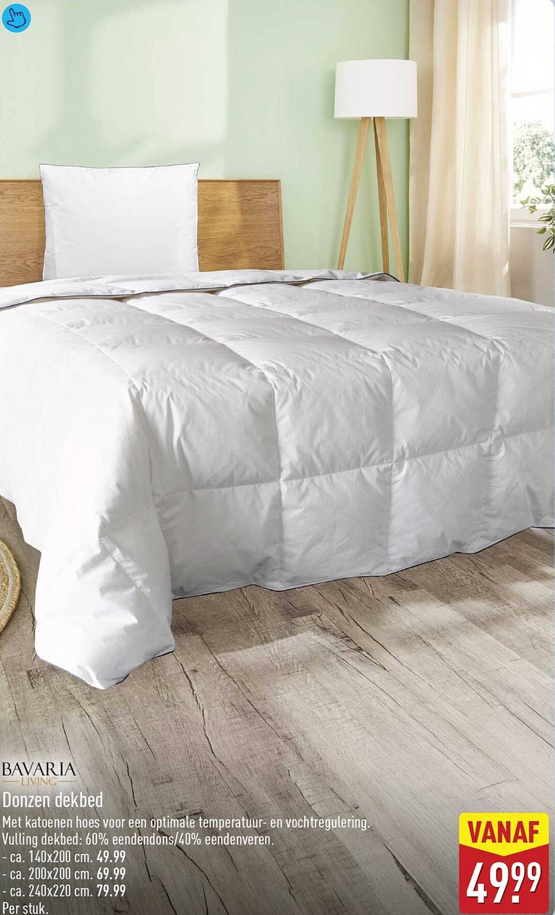Donzen dekbed