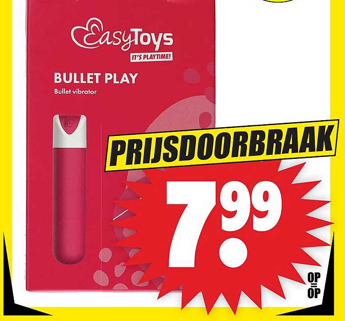 EasyToys Bullet Play Prijsdoorbraak