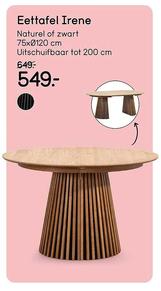 Eettafel Irene