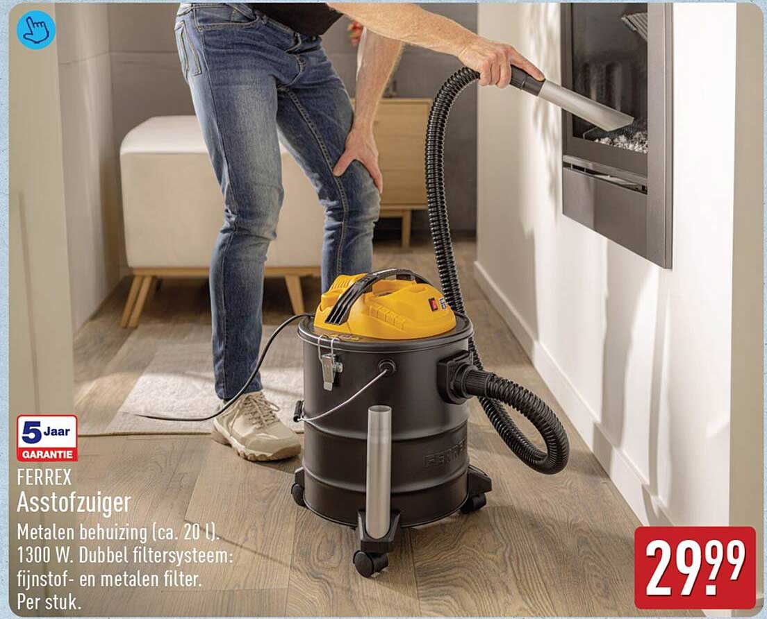 FERREX Asstofzuiger