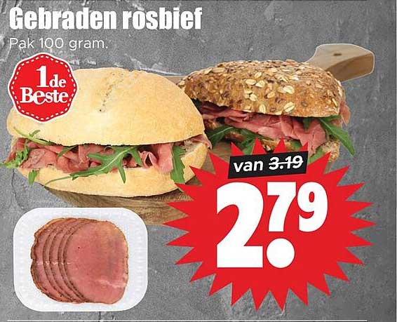 Gebraden rosbief