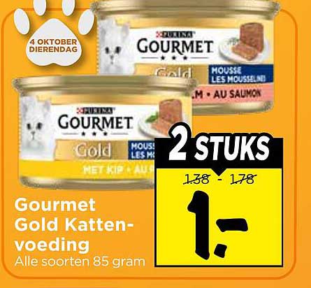 Gourmet Gold Kattenvoeding