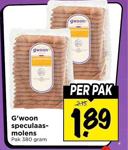 G'woon speculaas-molens