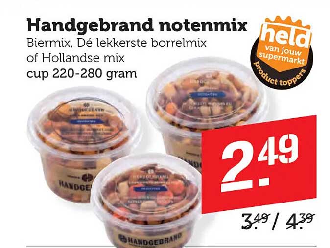 Handgebrand notenmix