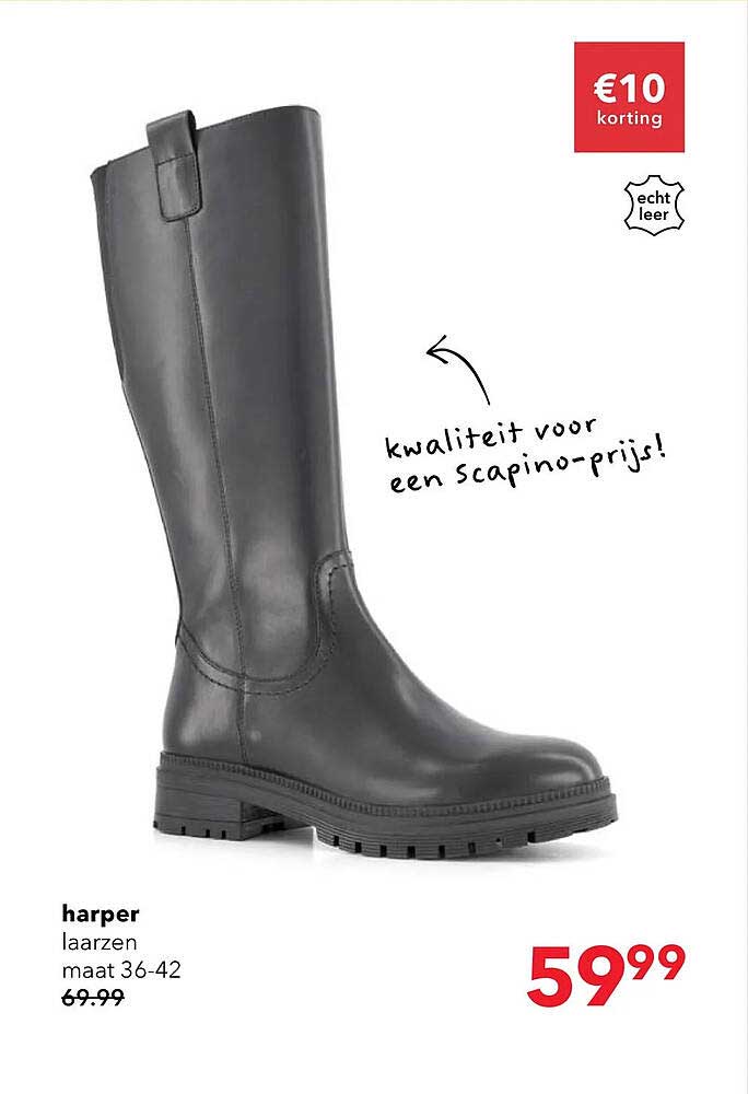 harper laarzen maat 36-42