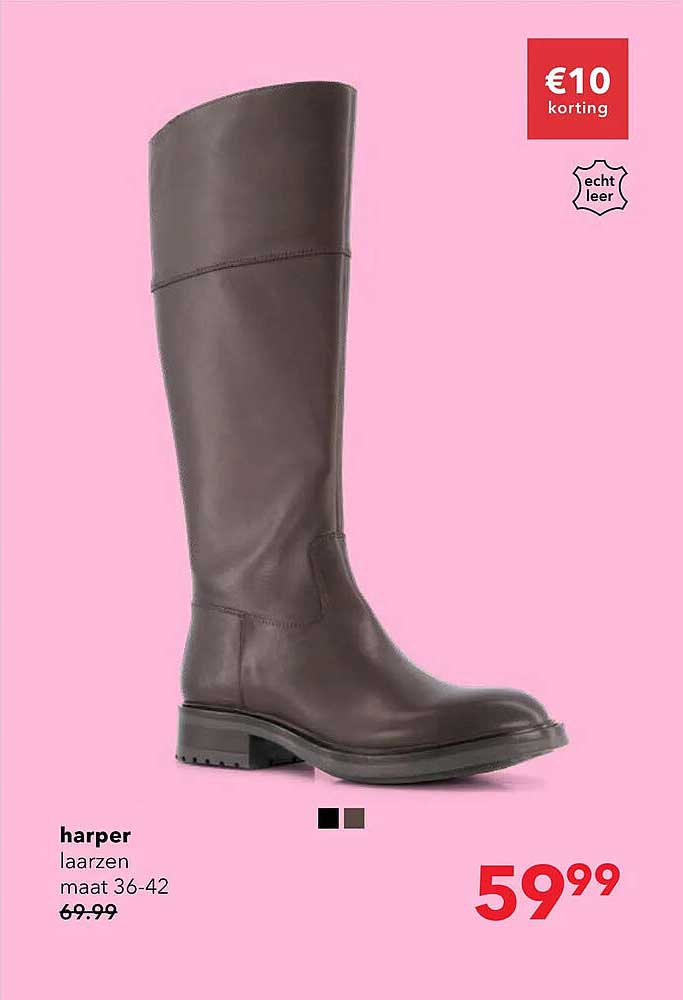 harper laarzen maat 36-42