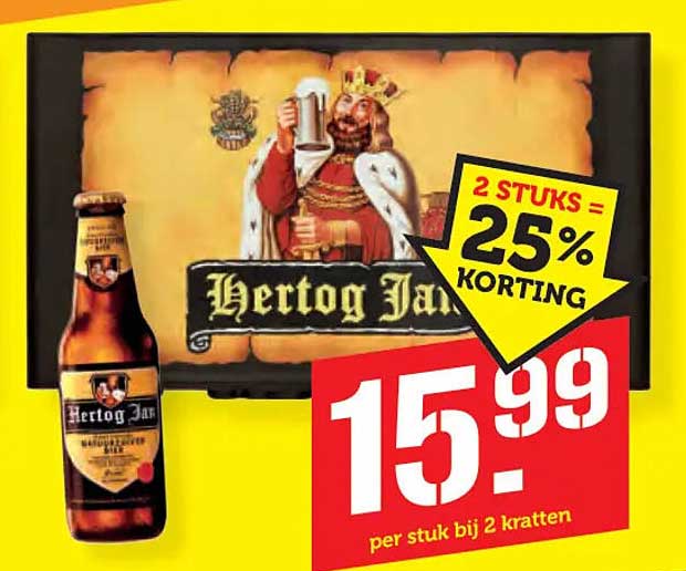 Hertog Jan 2 STUKS = 25% KORTING