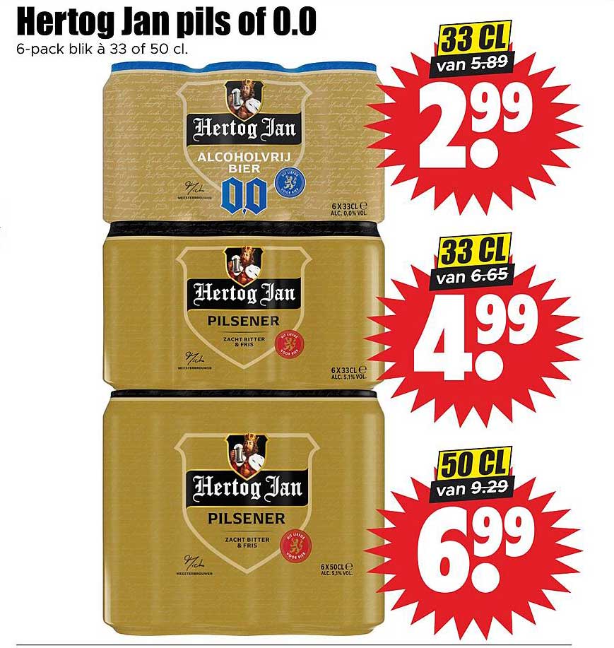 Hertog Jan pils of 0.0
