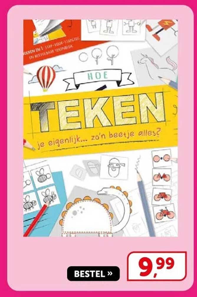 Hoe teken je eigenlijk... zo'n beestje alles?