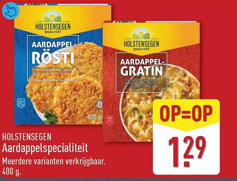 HOLSTENSEGEN Aardappelspecialiteit