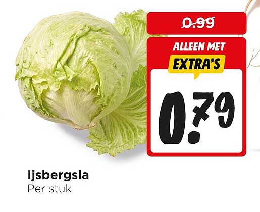Ijsbergsla Per stuk
