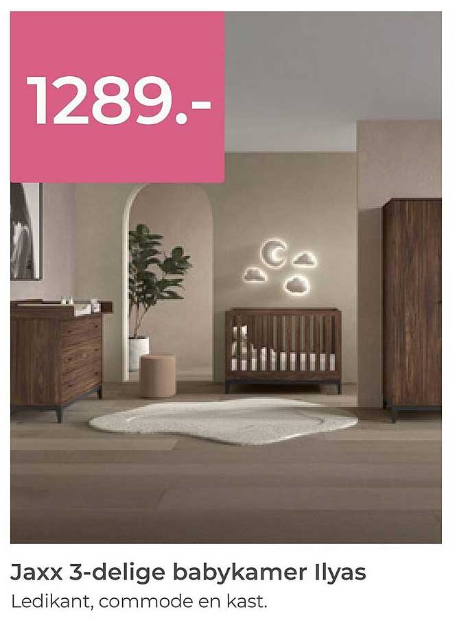 Jaxx 3-delige babykamer Ilyas