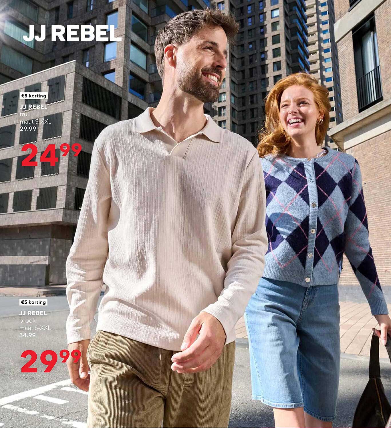 JJ REBEL trui maat S-XXL