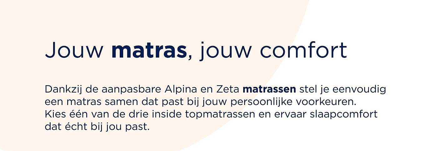 Jouw matras, jouw comfort
