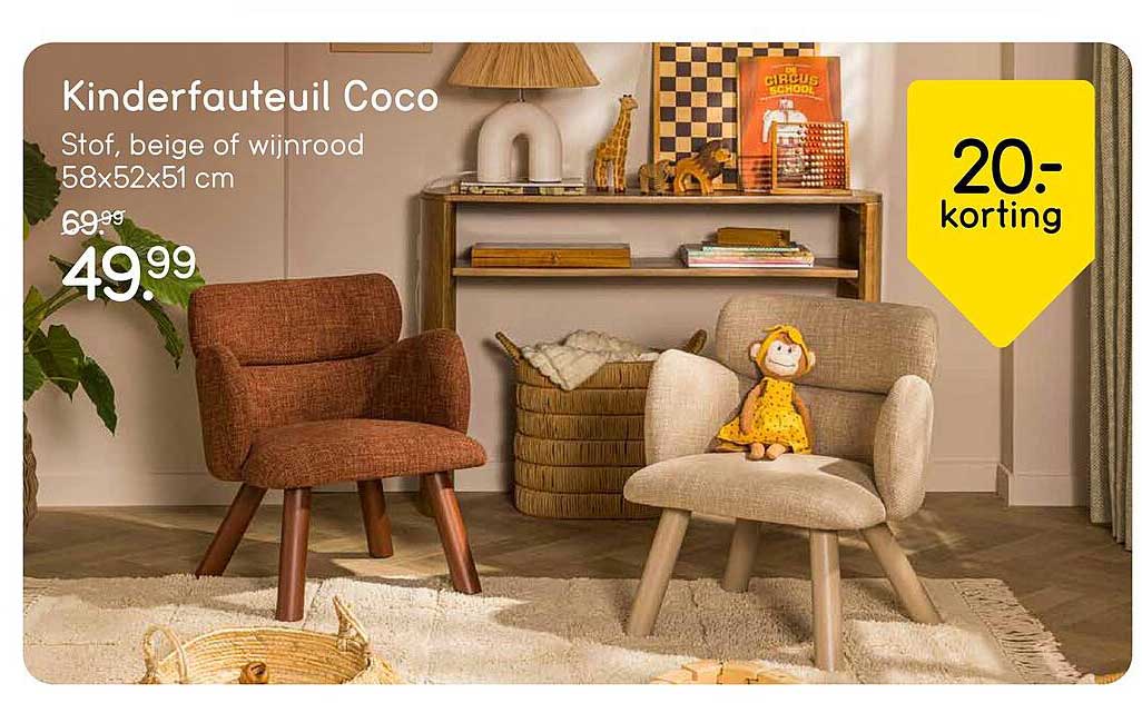 Kinderfauteuil Coco