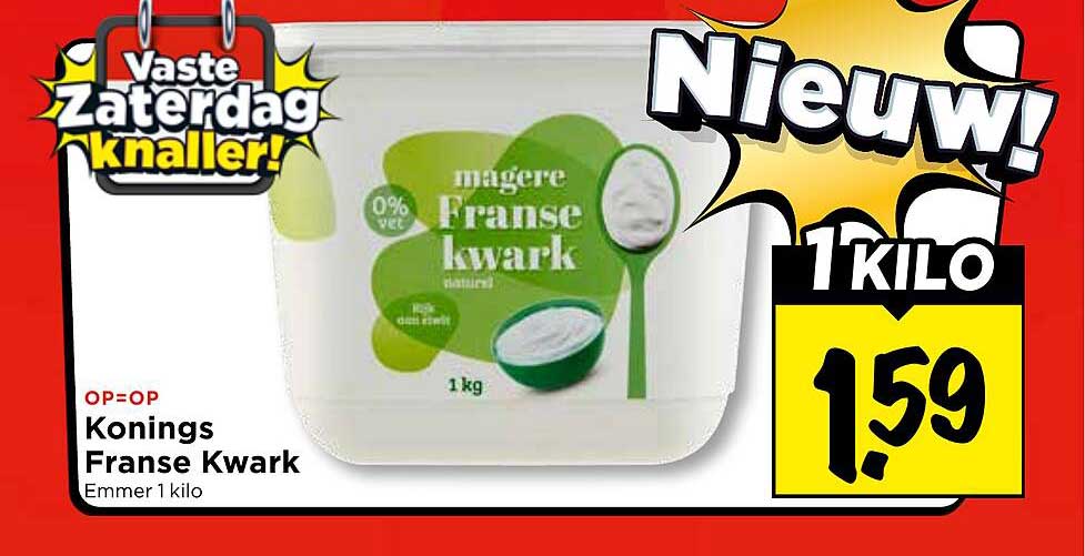 Konings Franse Kwark Emmer 1 kilo