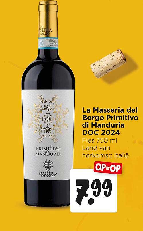 La Masseria del Borgo Primitivo di Manduria DOC 2024