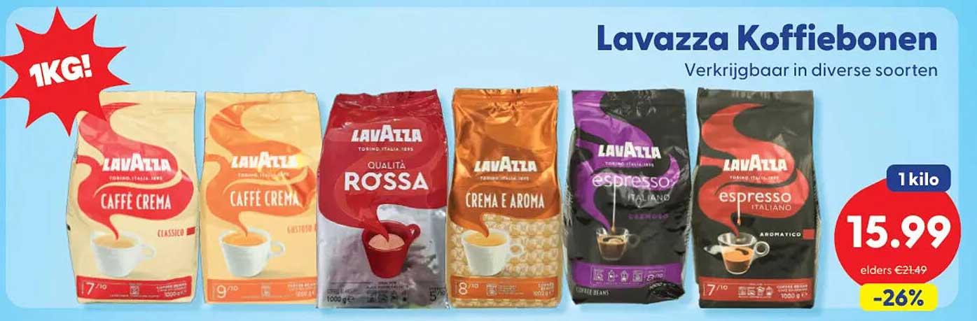 Lavazza Koffiebonen