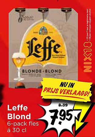 Leffe Blond 6-pack fles á 30 cl