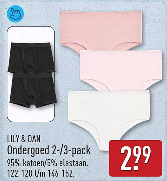 LILY & DAN Ondergoed 2-/3-pack